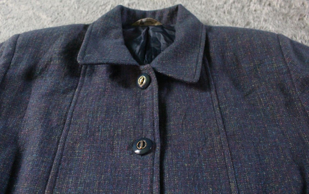 Blazer Wanita navy, foto 4