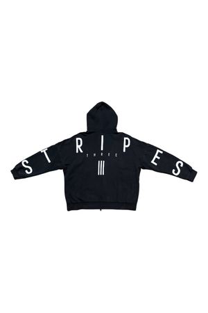 Zipp Hoodie Adidas Stripe spaleout