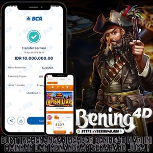 Daftar di‎ BENING4D lgsg Dapat‎ B0nus Hingga‎ 200k
