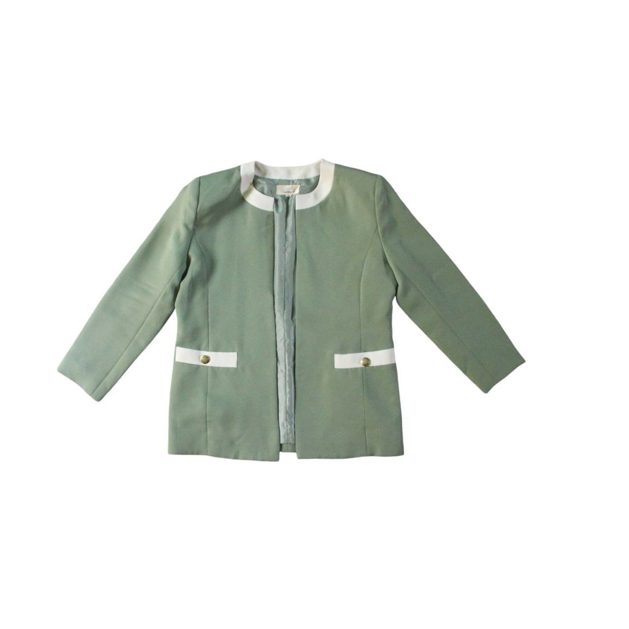 Casual Blazer Wanita green