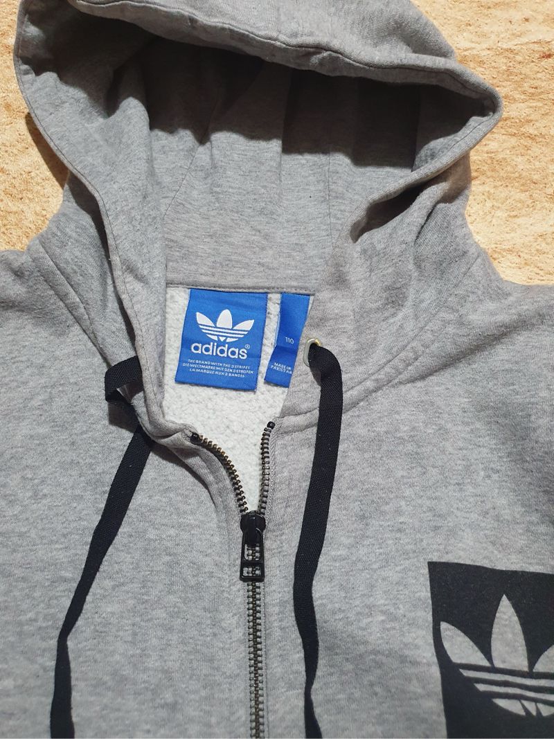 Hoodie Zipper Adidas, foto 4
