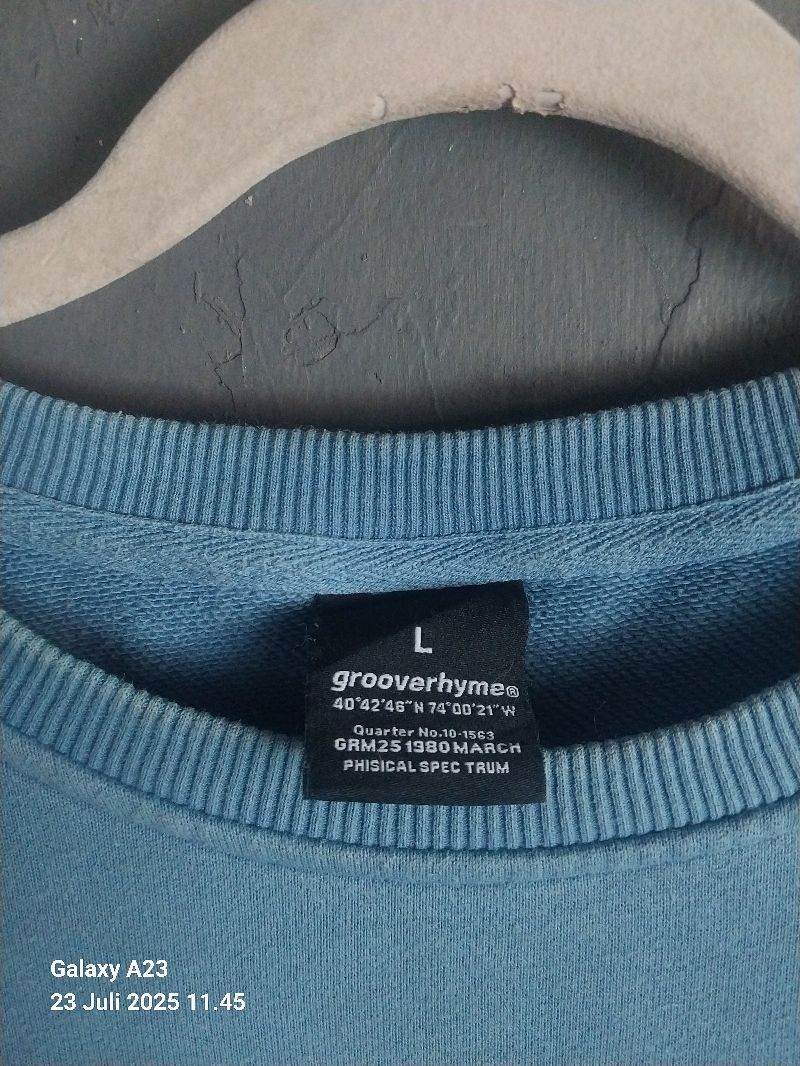 Grooverhyme sweatshirt original size L, foto 7