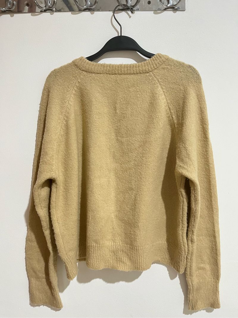 Beige Button-Up Cardigan, foto 2