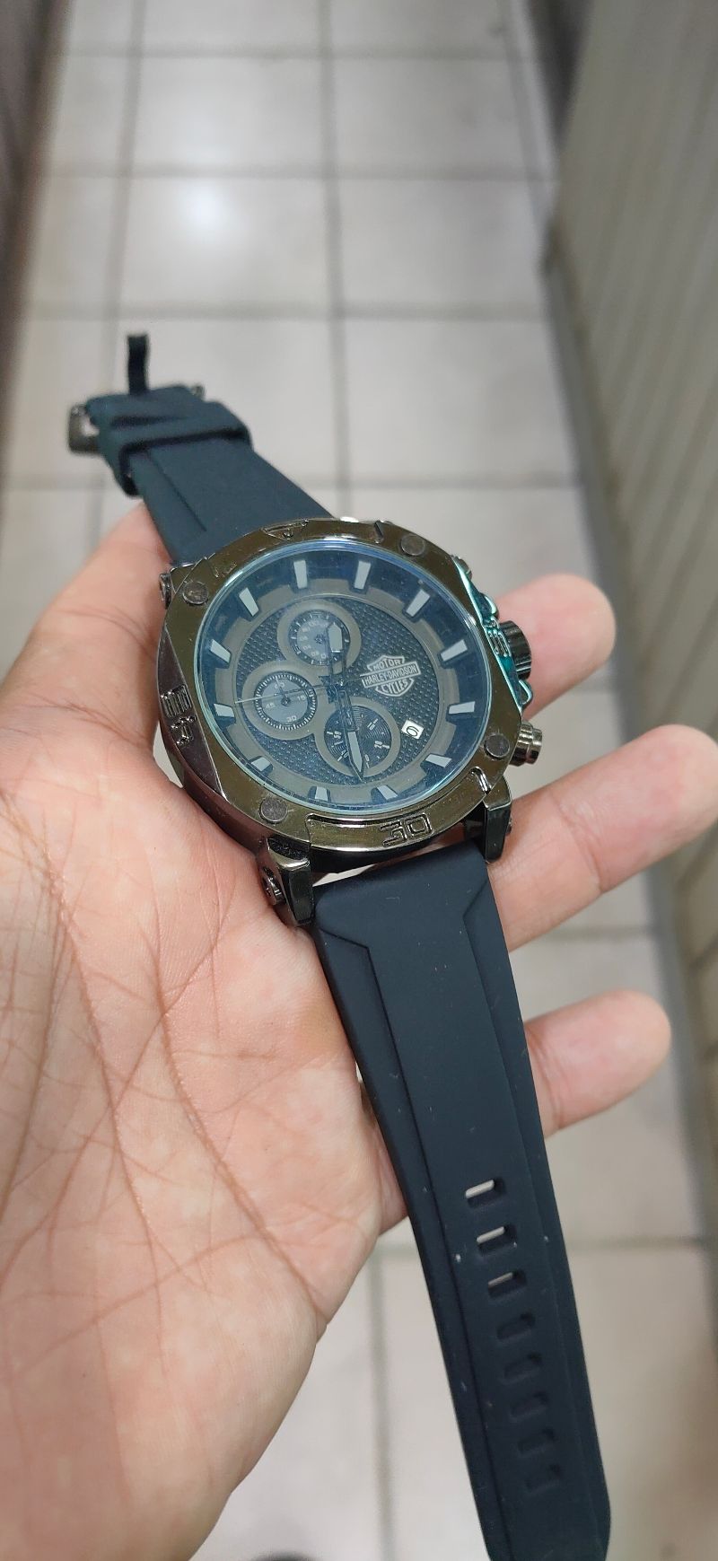 Harley davidson quartz sport chronograph, foto 2