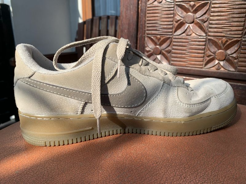 Sepatu Nike AF1 Abu2, foto 3