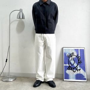 Signature Fatigue longpants white jeans, Loose Fit