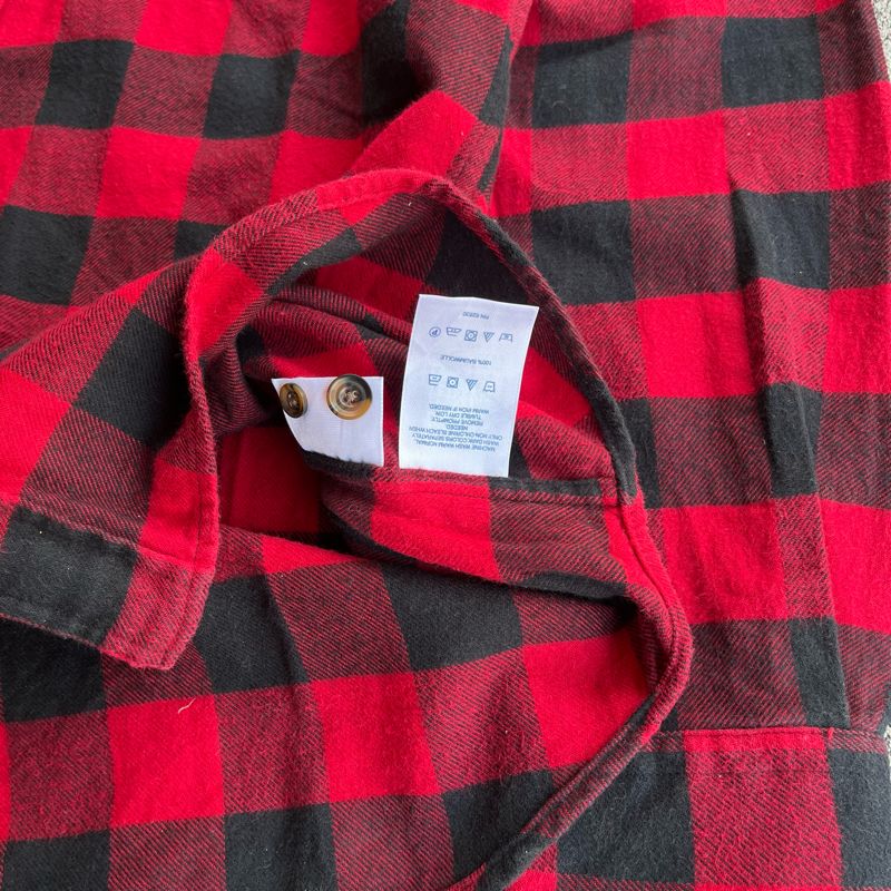 Kemeja Flannel Lands'End, foto 7