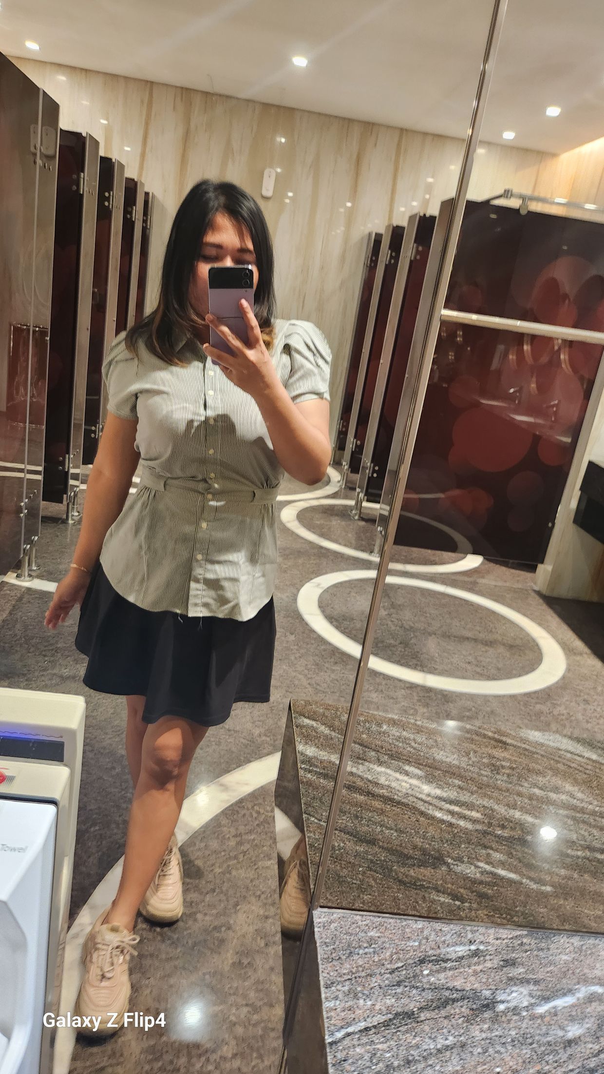 Futurist Blouse Wanita gray, foto 2
