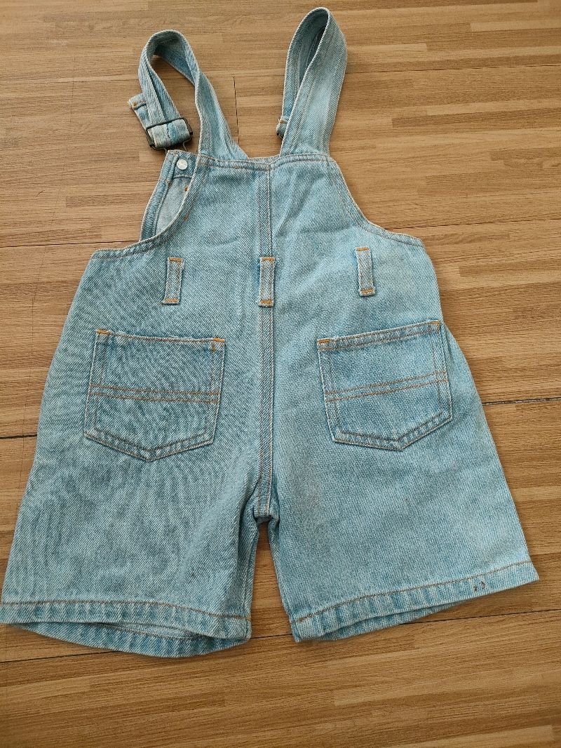 Overall cute anak Heart Flowers katbol, foto 2