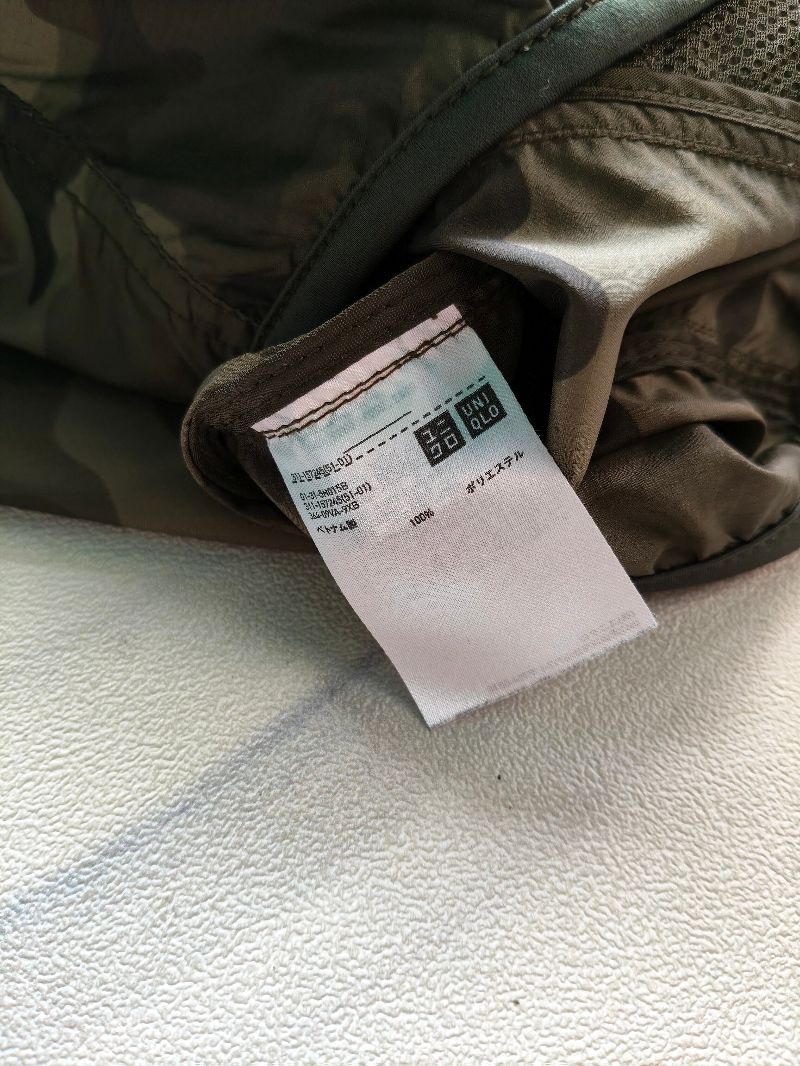 Uniqlo lightweight UV cut camo jacket, foto 5