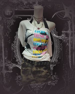 Y2K Oversize Graphic Tee