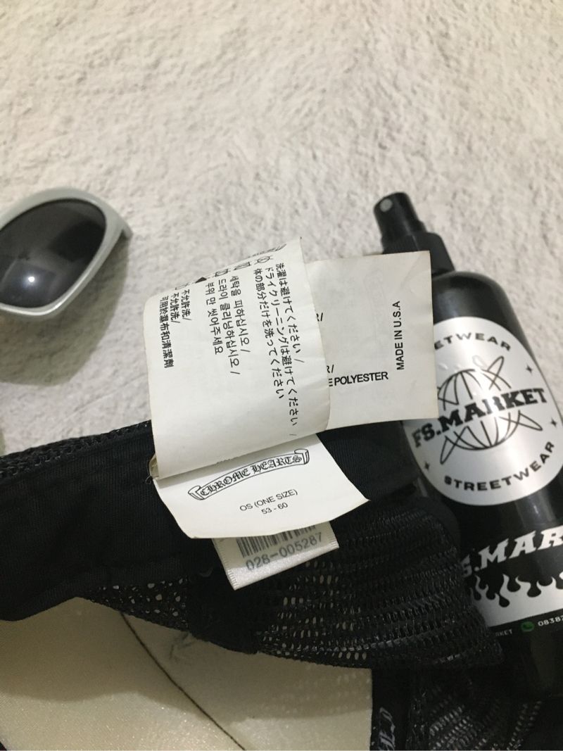 HAT TRUCKER CHROME HEARTS FUCK, foto 8