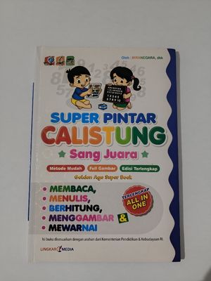(2 Buku) Super Pintar Calistung + BIMBEL ANAK