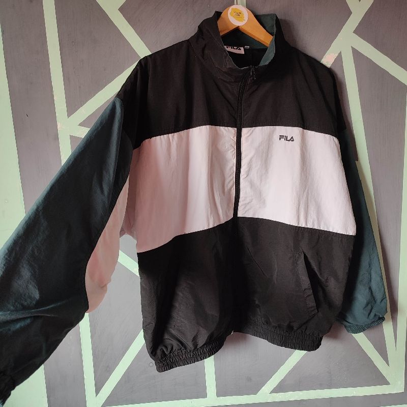 Jacket windbreaker fila 3 warna, foto 3