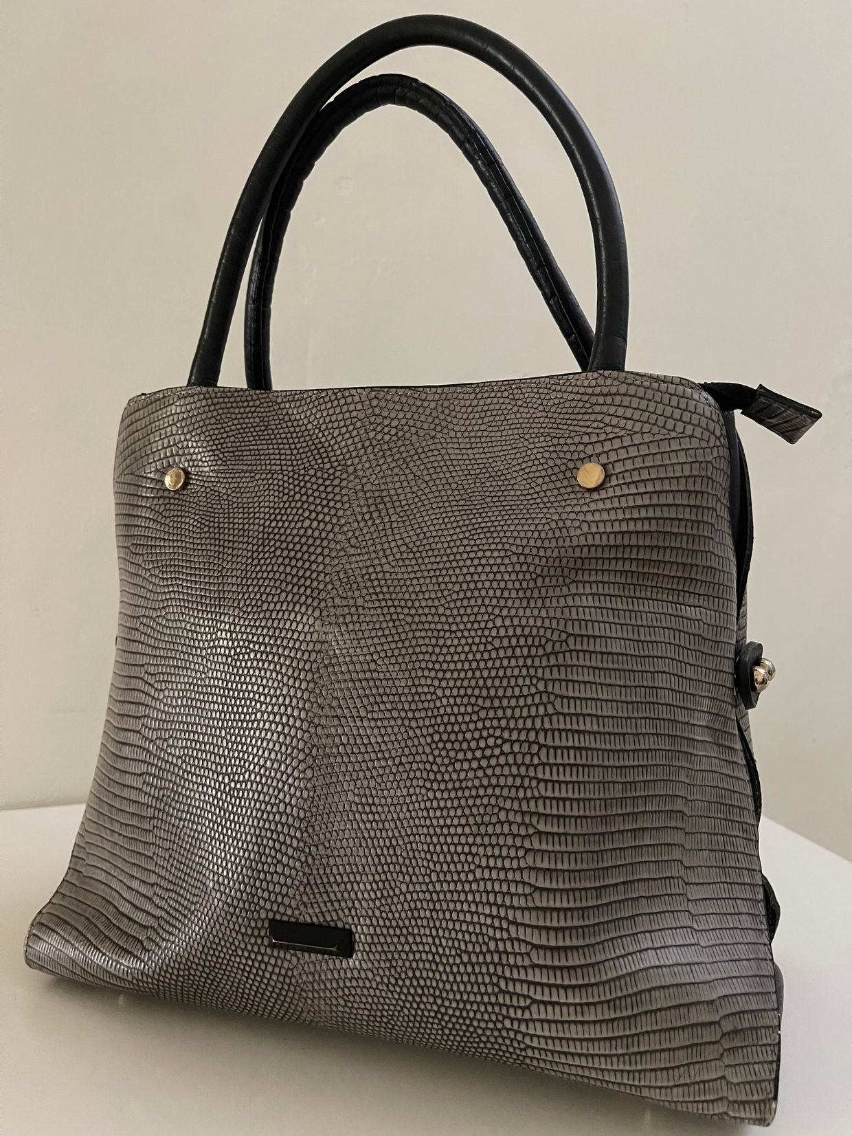 Vintage Handbag Wanita gray, foto 5