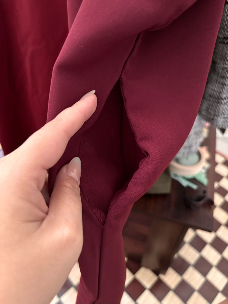 Semi Dress Maroon, foto 2