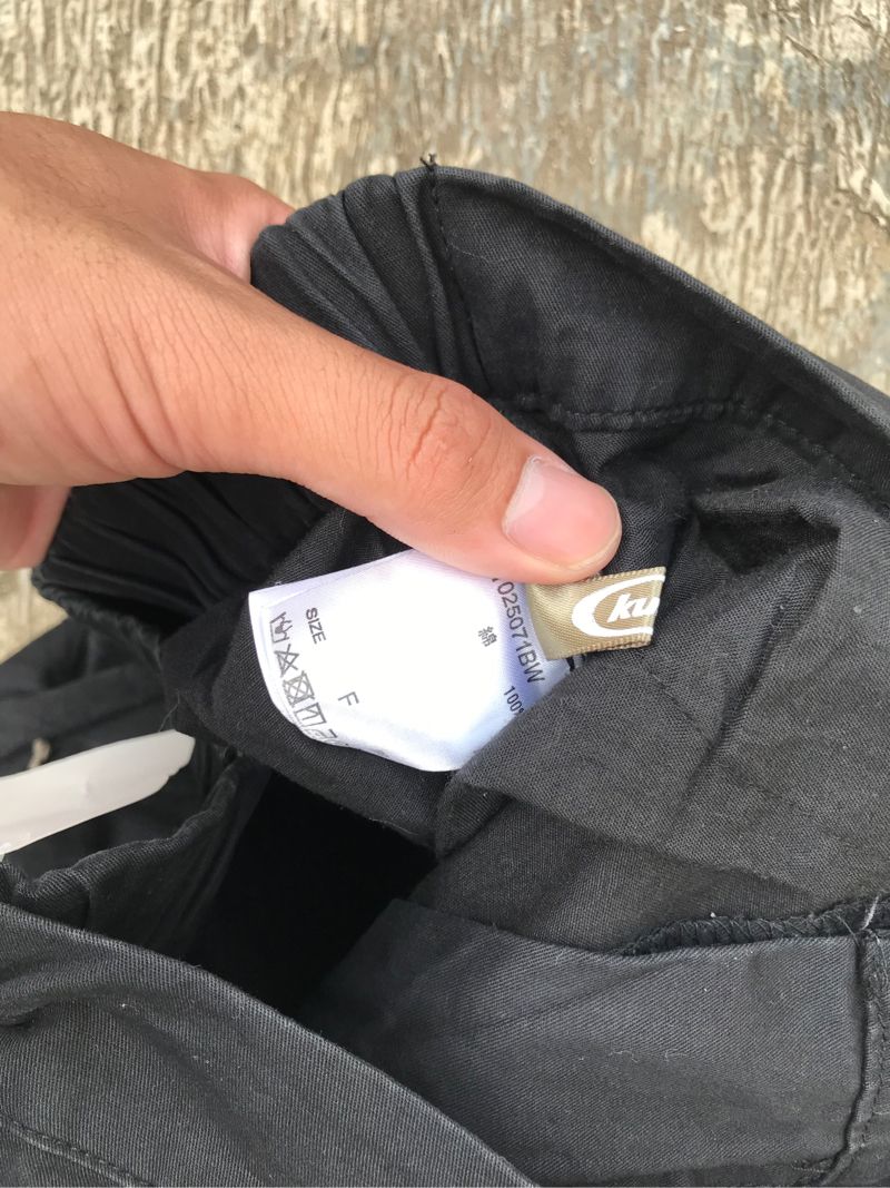 CARGO PANTS BAGGY BLACK - KUTIR, foto 6