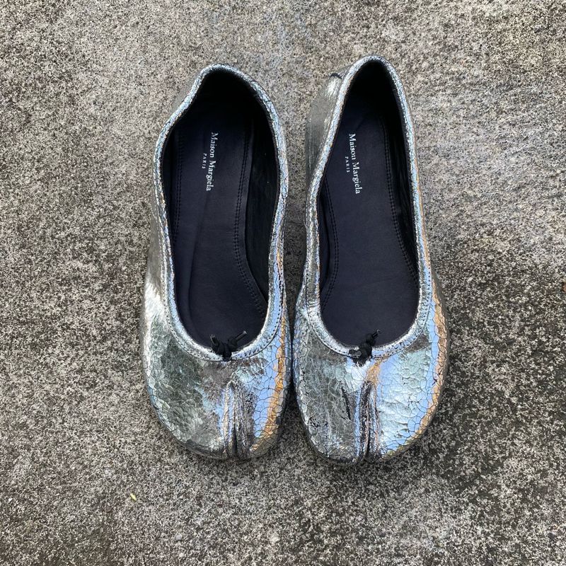 着用2回 裏張済】Maison Margiela tabi 37 タン Maison Martin