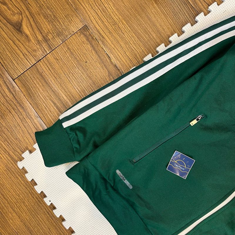 Adidas Tracktop Three Stripes Collegiate Green, foto 6