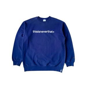 Thisisneverthat T-Logo Navy Sweatshirt