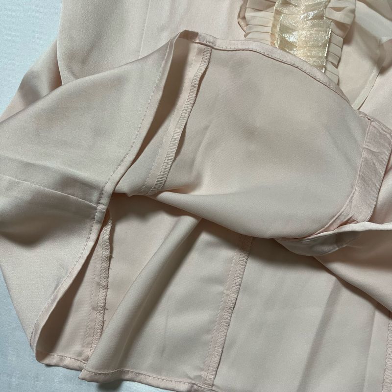 baby pink ruffle fitted shirt, foto 5