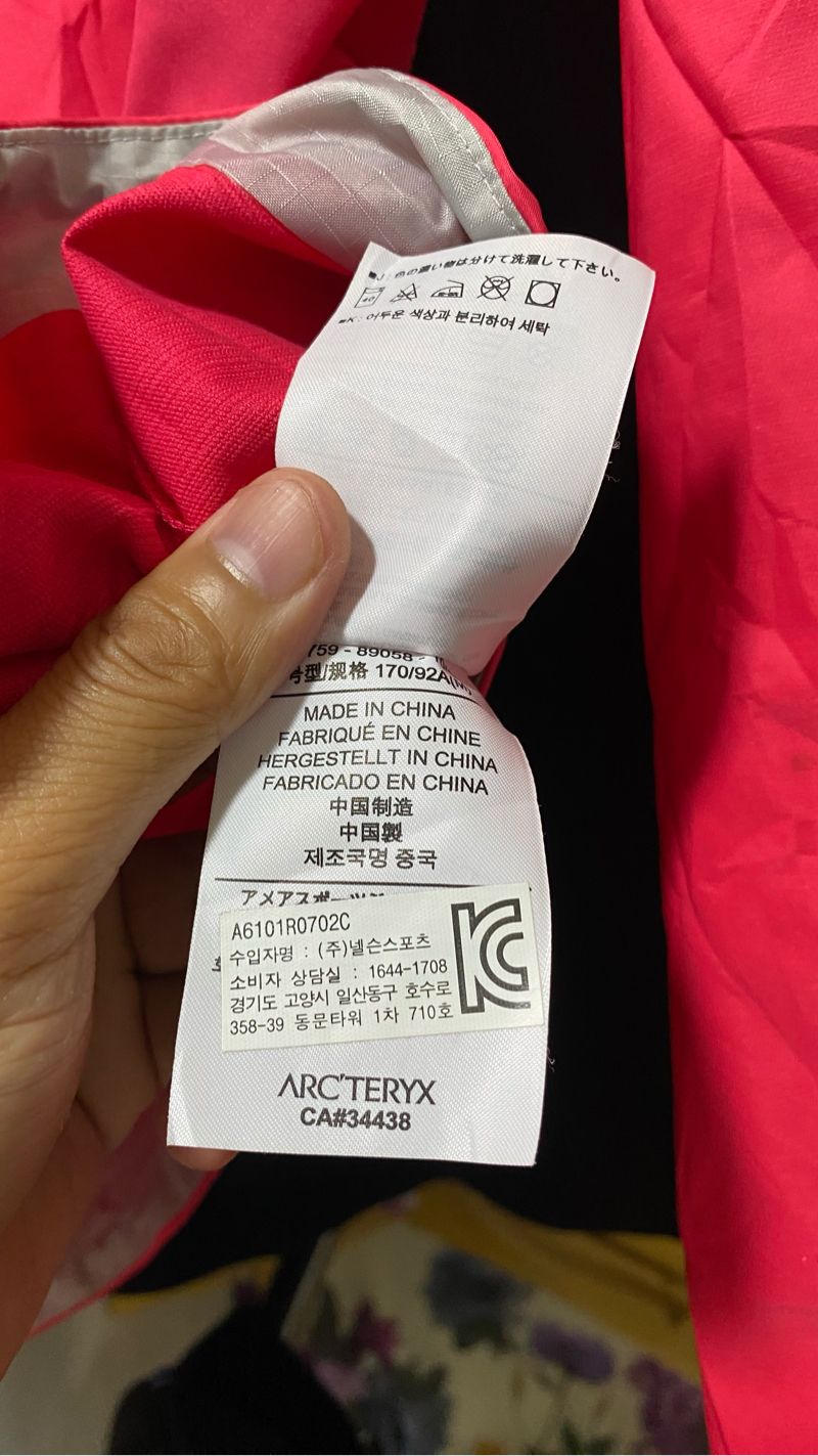 Arcteryx jaket outdoor pink, foto 6