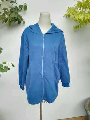 Hoodie jacket blue unisex