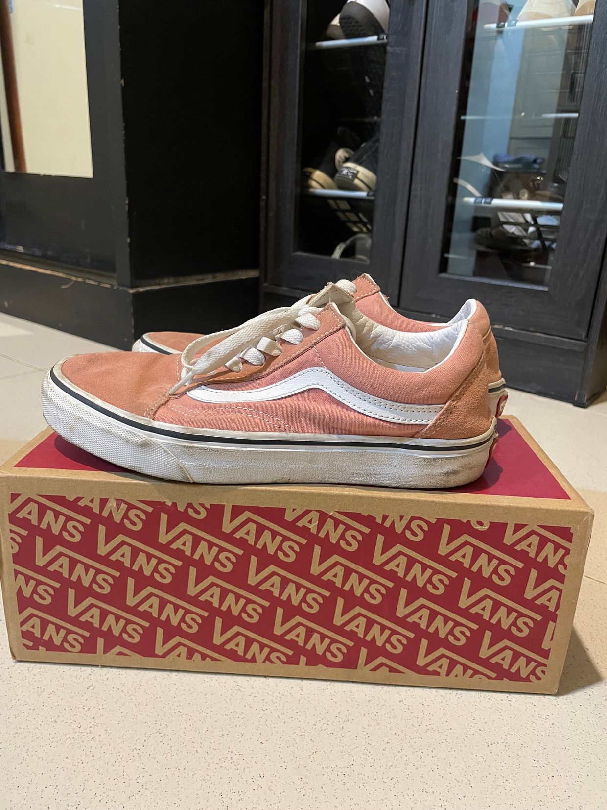VANS Indie Sneakers Wanita pink