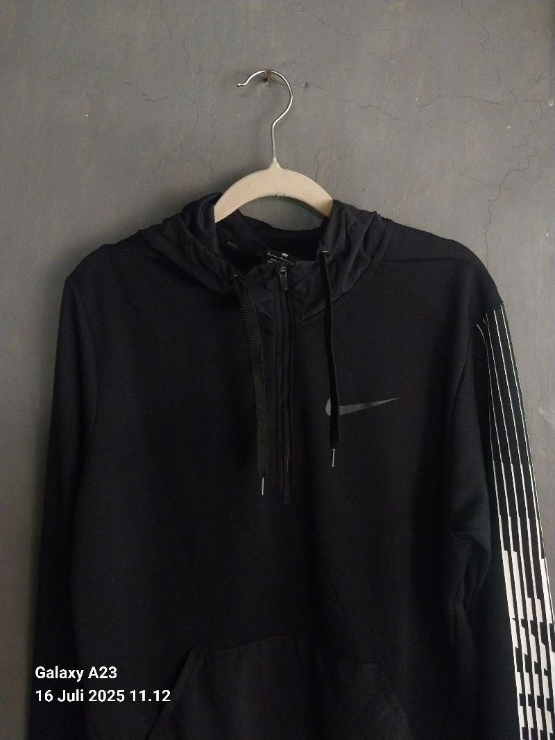 Hoodie nike spellout model halp zip size m, foto 3