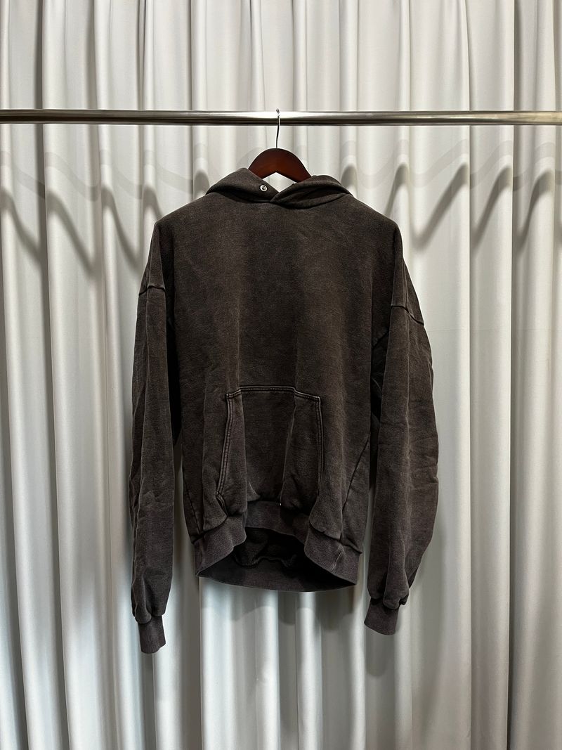 トップス Vujade UNEVEN DYE SNAP HOODIE Vuja De - UNEVEN DYE SNAP HOODIE - Preloved