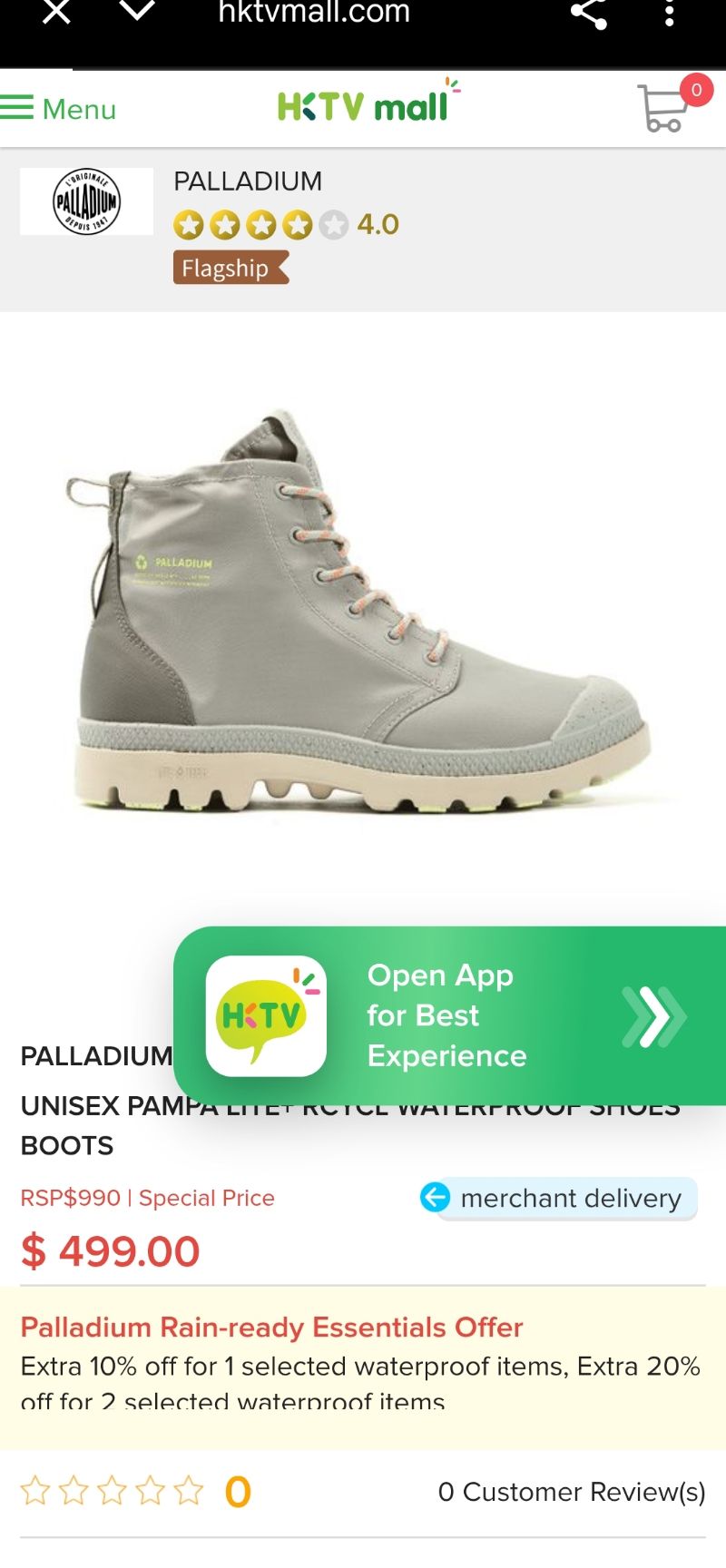 Palladium hi-pampa Lite waterproof, foto 8