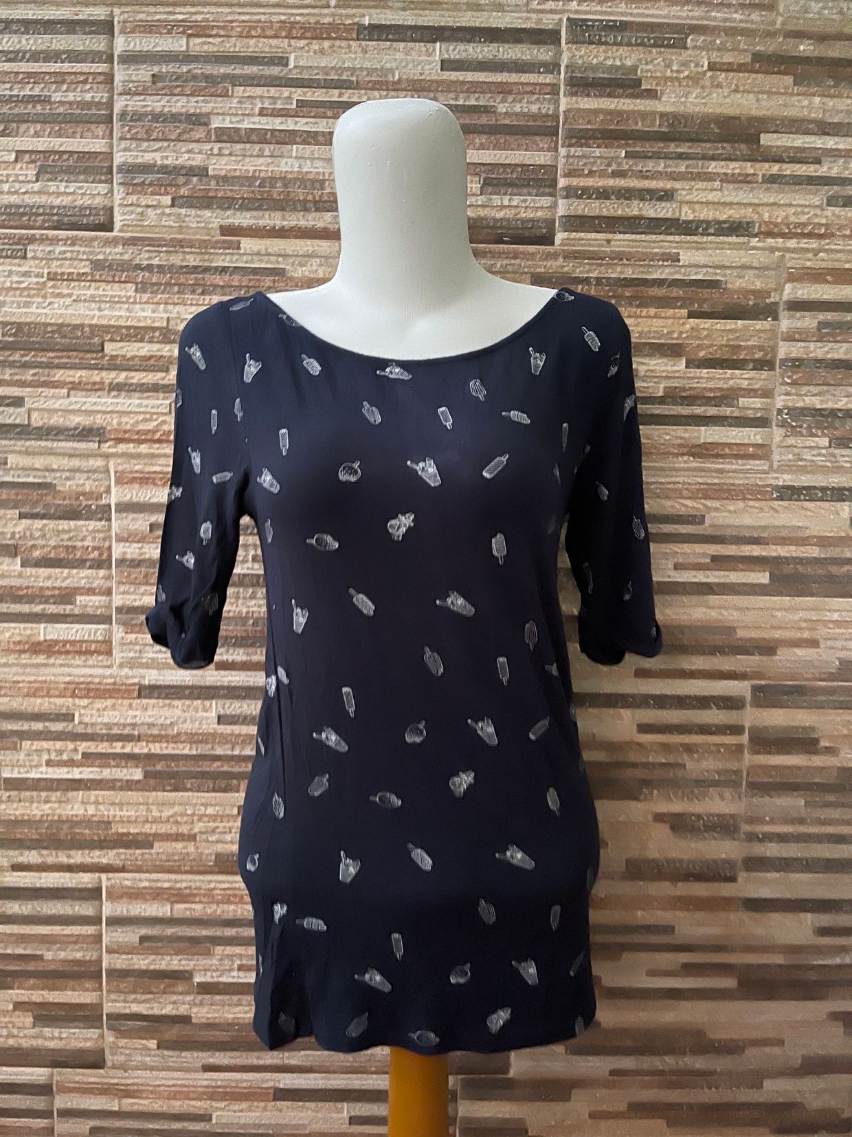 Cotton On Casual T-shirt Wanita navy