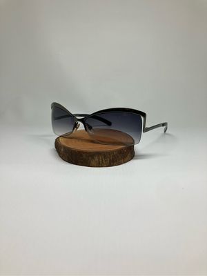 00’s La Perla Mod. SPE 592 Halfrim Butterfly Sunglasses