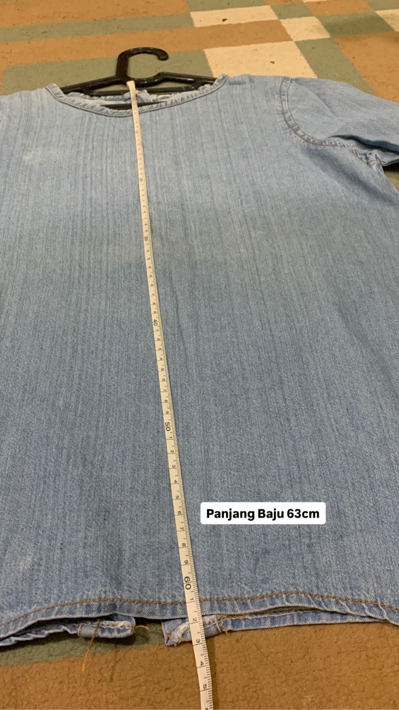 [PRELOVED] Blouse Denim, foto 7