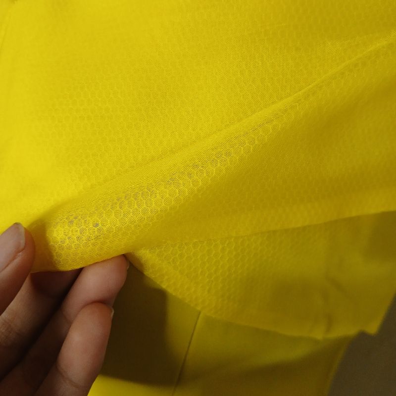 Blouse sifon sabrina kuning New tag, foto 3