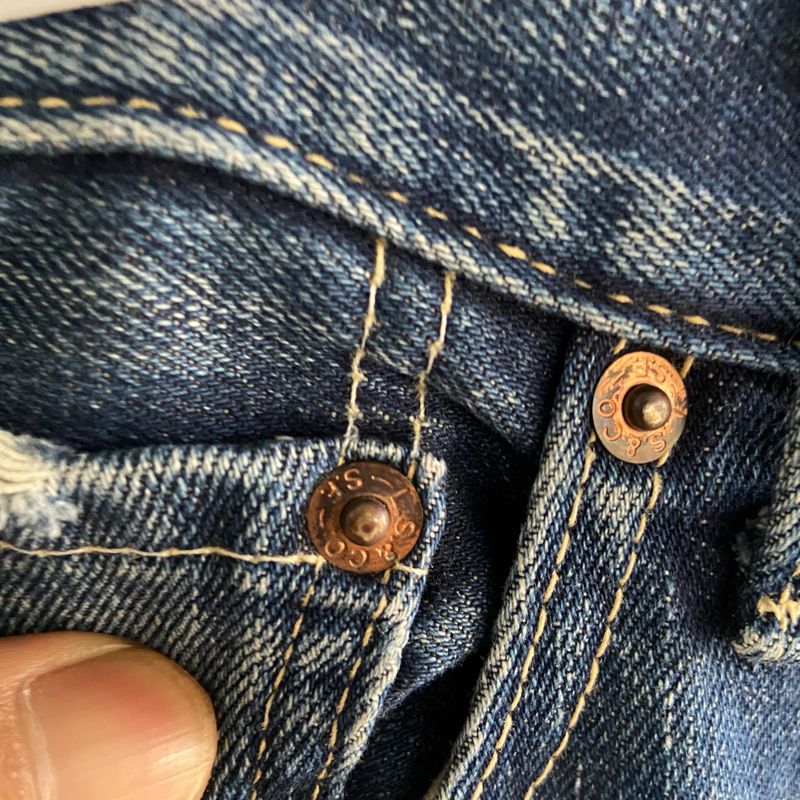 Levi’s 507 selvedge, foto 4