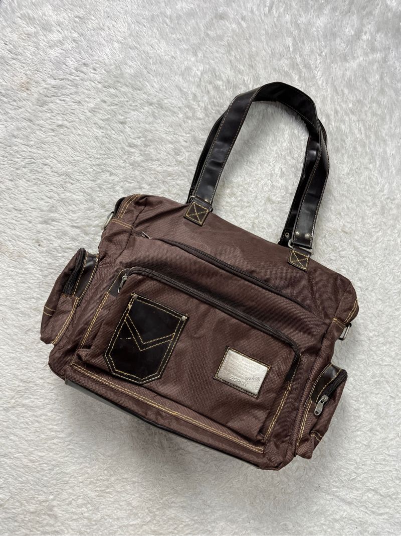 Brown esprit vtg totebag, foto 3