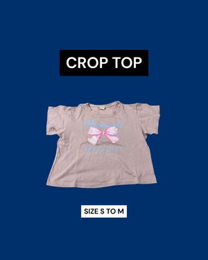 Coquette Crop Top
