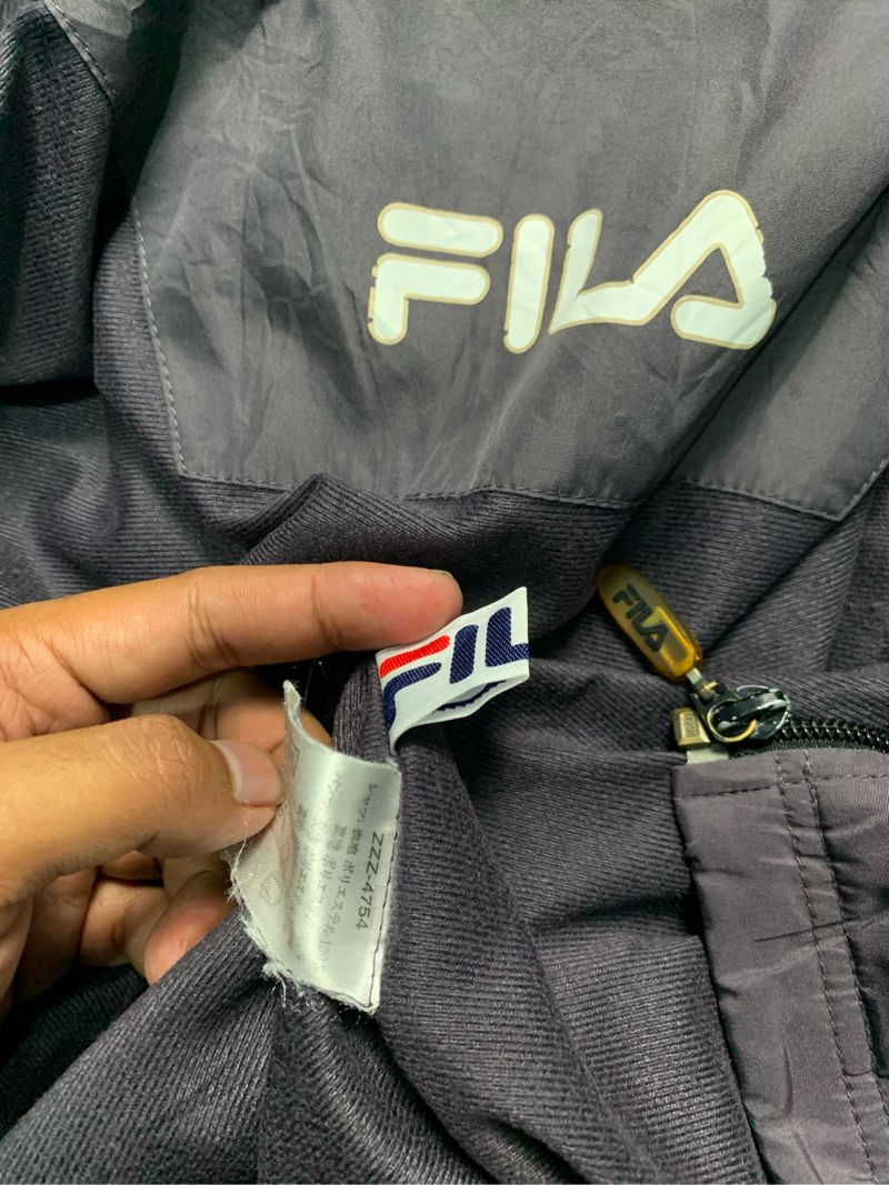 Windbreaker jacket fila taped, foto 5