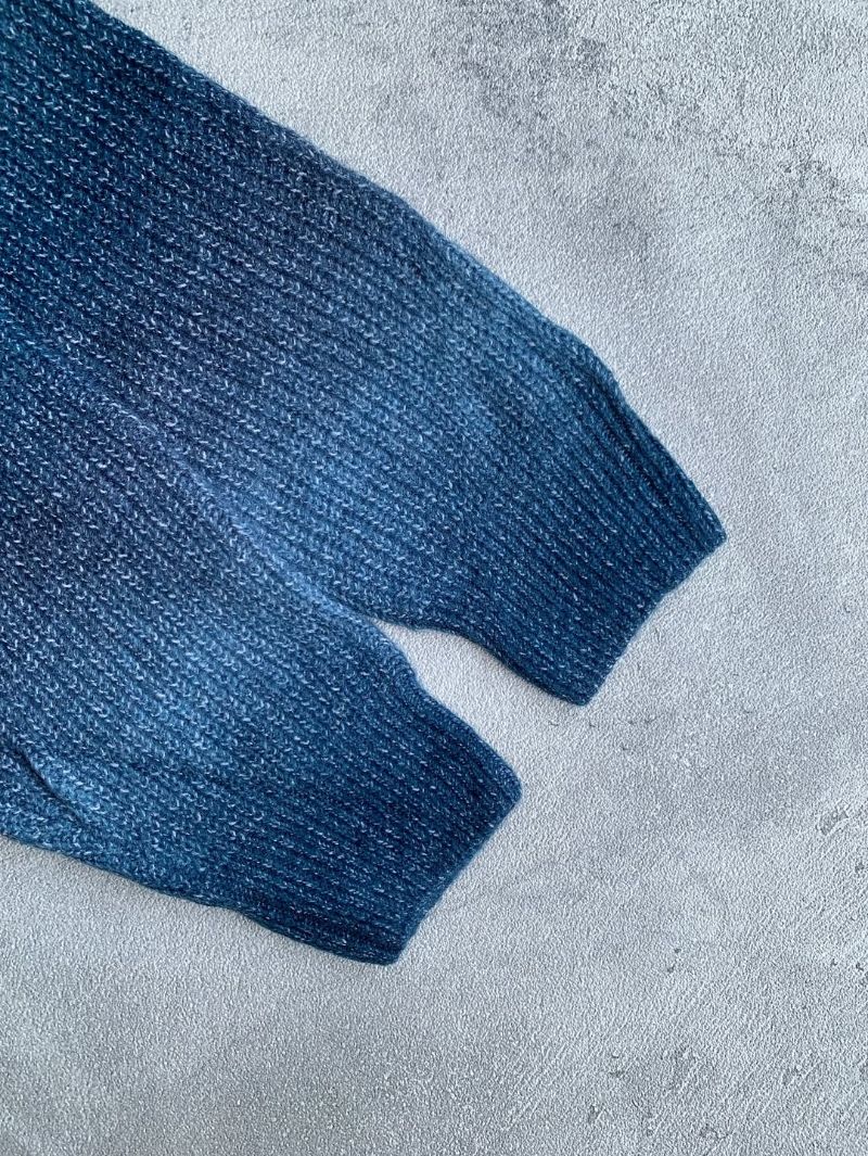 Knitwear vintage gradient striped patterned by GU, foto 4