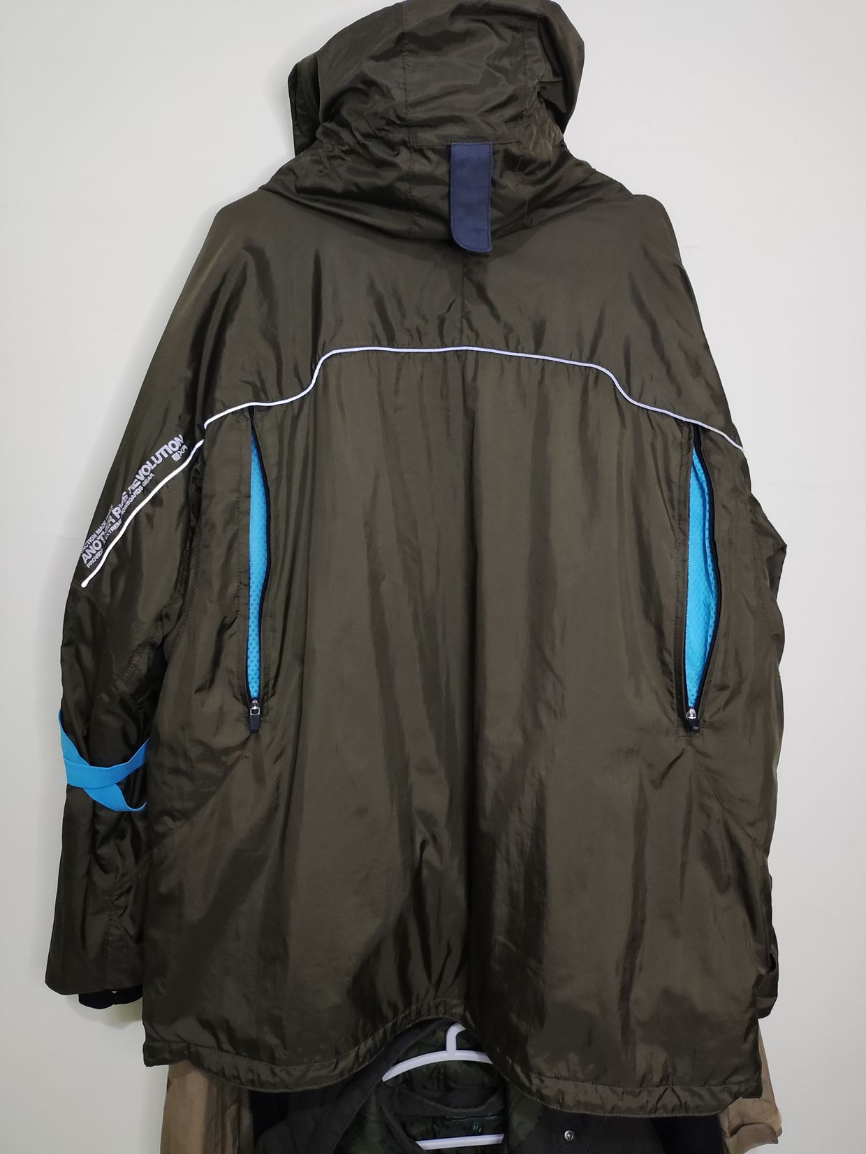 EXR Gorpcore Track jacket Pria green black gray, foto 7