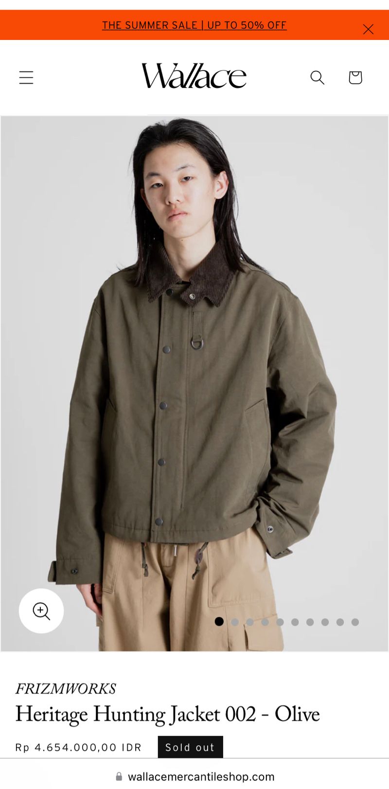 Frizmwork heritage hunting jacket, foto 2