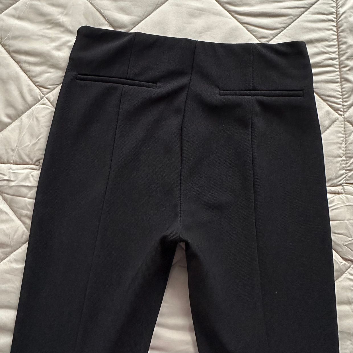 Zara black slit boot cut pants, foto 3