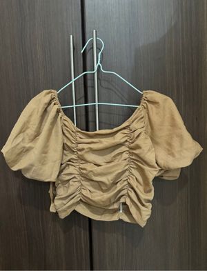 Puff Brown Top