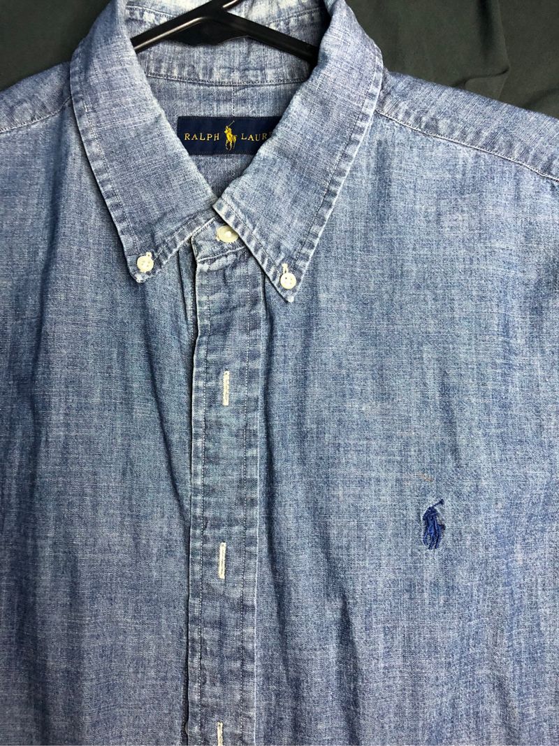 Kemeja denim Ralph Lauren, foto 2