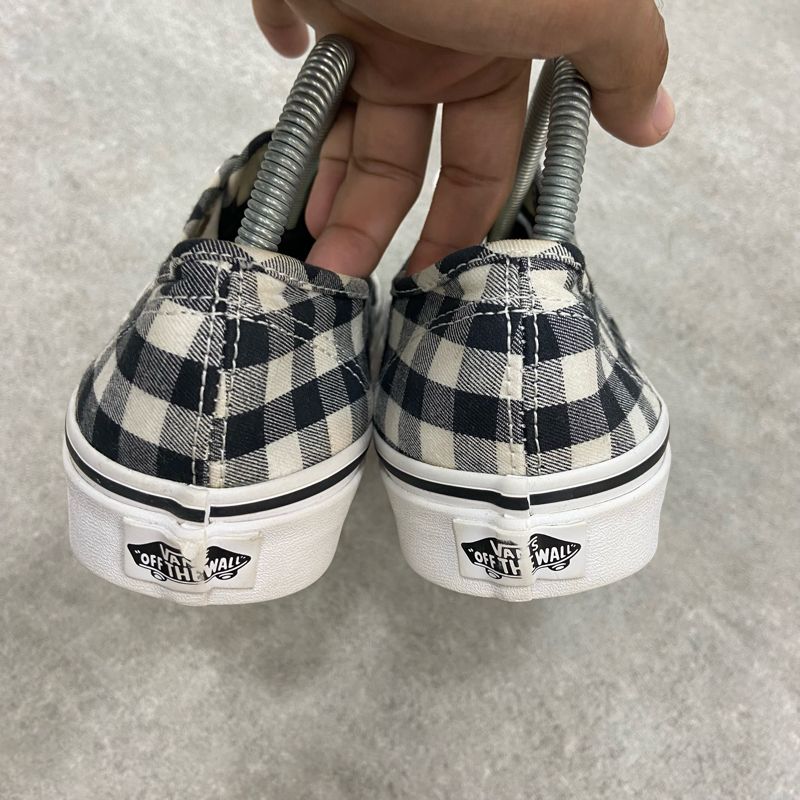 Rare Vans Authentic Gingham Black True White, foto 5
