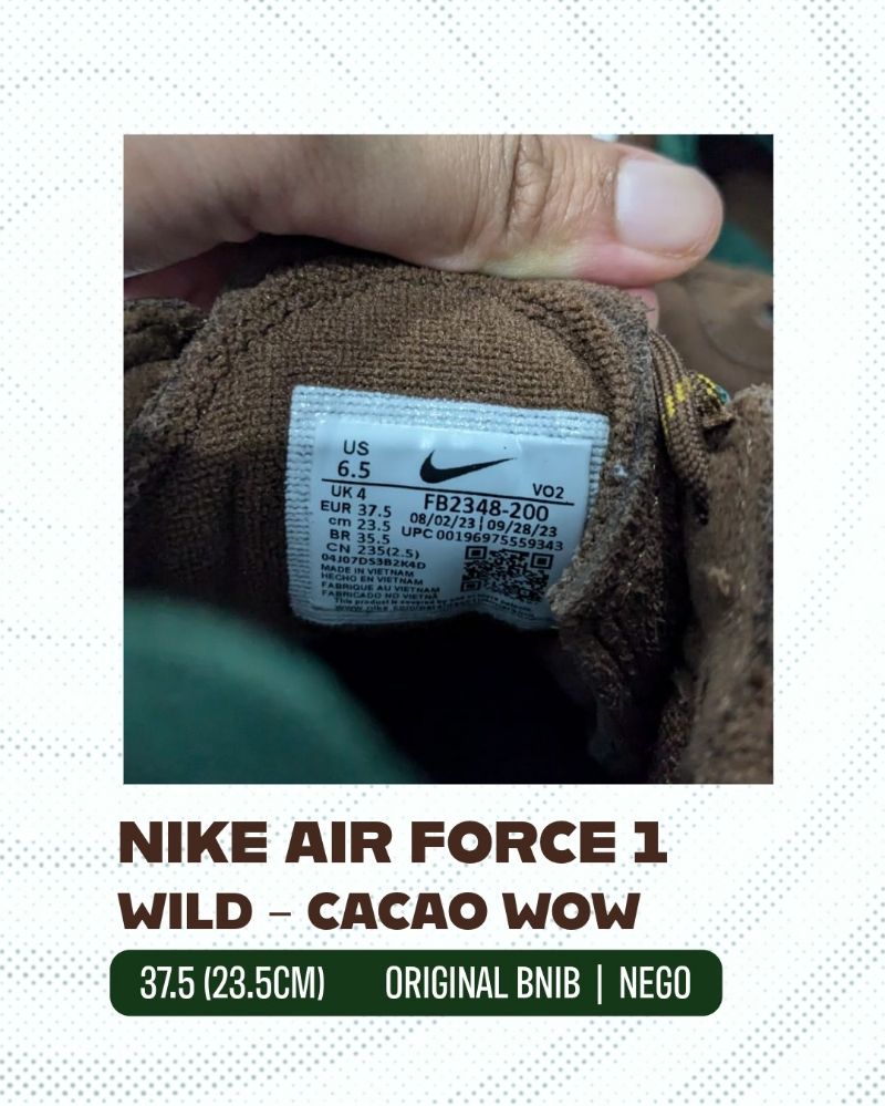 NIKE AIR FORCE 1 Wild - Original BNIB, foto 5