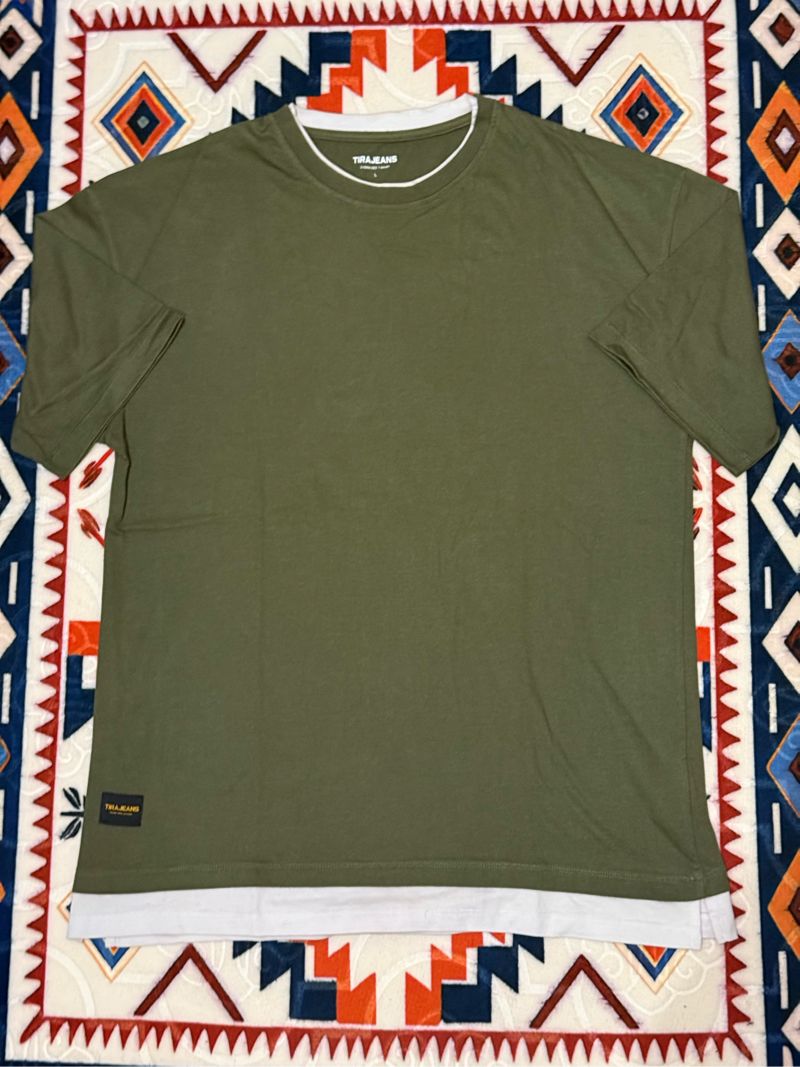 Olive Oversized Shirt, foto 2