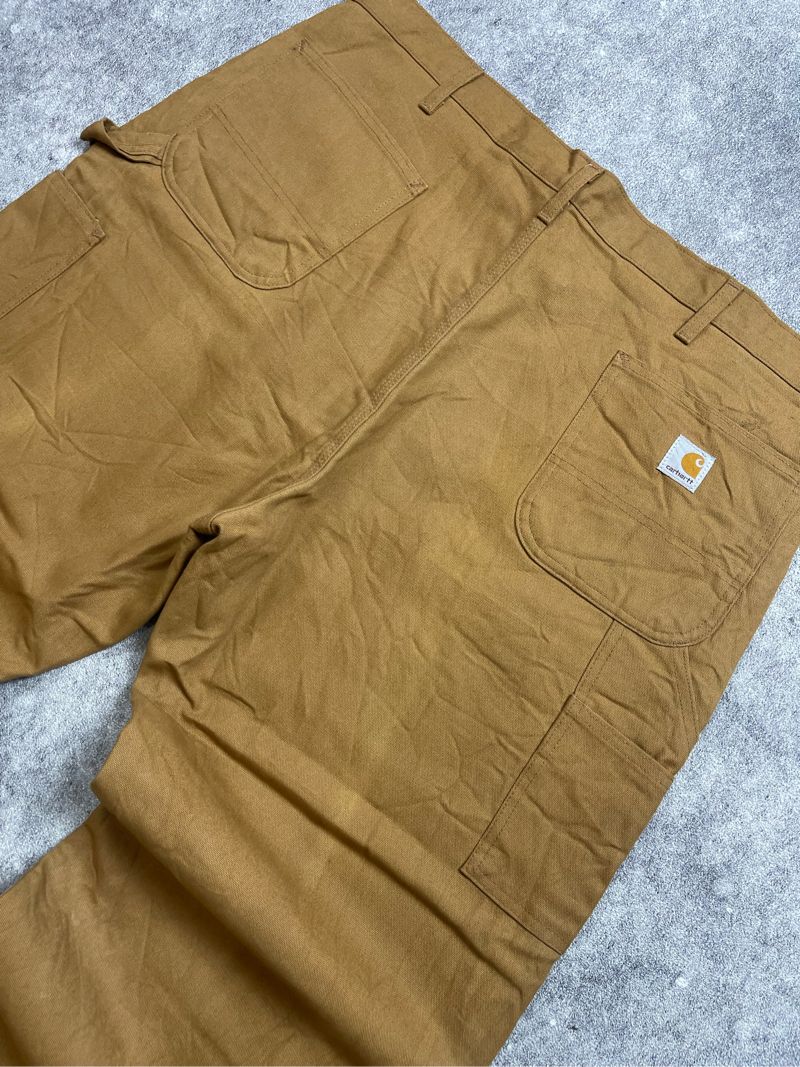 Carhartt Double Knee BRN Flanel Lined, foto 6