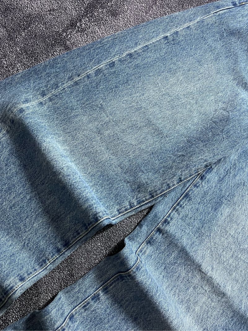 Baggy jeans blue wash, foto 7